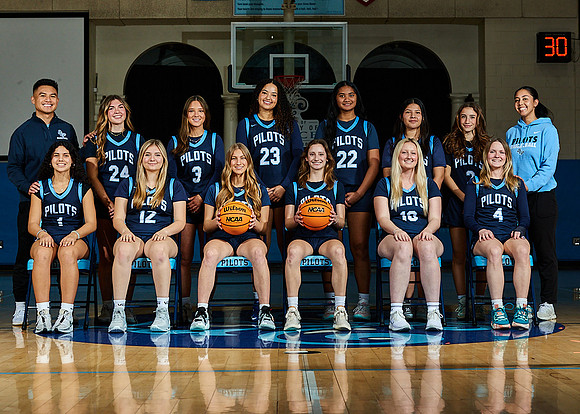 Academy of Our Lady of Peace Varsity Basketball Team Media Day