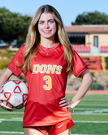 Cathedral Catholic Girls Varisty Soccer Team Media Day