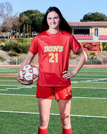 Cathedral Catholic Girls Varisty Soccer Team Media Day
