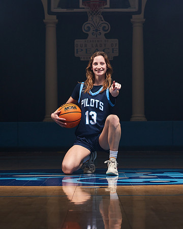 Academy of Our Lady of Peace Varsity Basketball Team Media Day