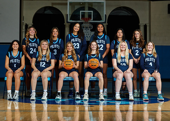 Academy of Our Lady of Peace Varsity Basketball Team Media Day