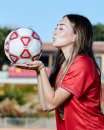 Cathedral Catholic Girls Varisty Soccer Team Media Day