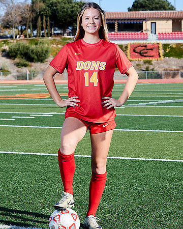 Cathedral Catholic Girls Varisty Soccer Team Media Day