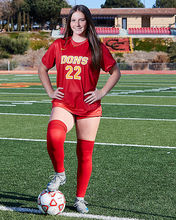 Cathedral Catholic Girls Varisty Soccer Team Media Day