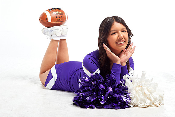 Academy of Our Lady of Peace Varsity Cheer Media Day