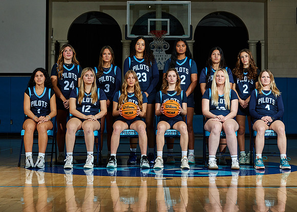 Academy of Our Lady of Peace Varsity Basketball Team Media Day