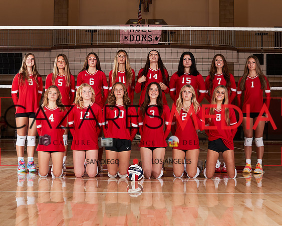 2024 Cathedral Catholic Girls Volleyball