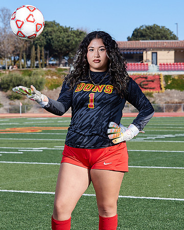 Cathedral Catholic Girls Varisty Soccer Team Media Day