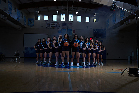 Academy of Our Lady of Peace Varsity Basketball Team Media Day
