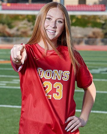 Cathedral Catholic Girls Varisty Soccer Team Media Day