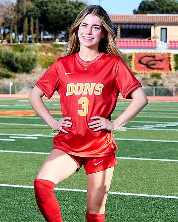 Cathedral Catholic Girls Varisty Soccer Team Media Day