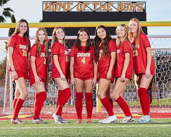Cathedral Catholic Girls Varisty Soccer Team Media Day