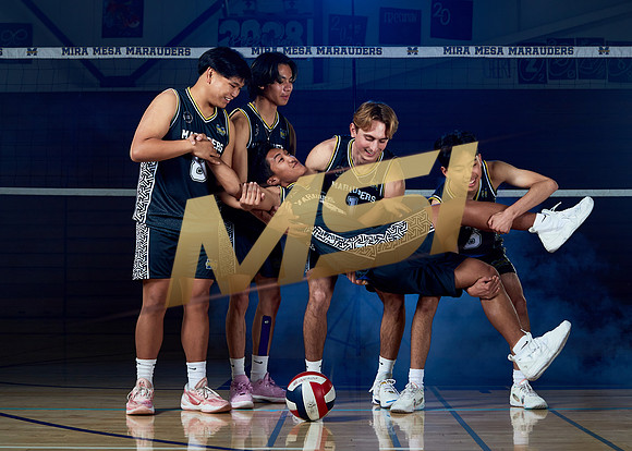 Mira Mesa High School Boys Varsity Volleyball Senior Media Day