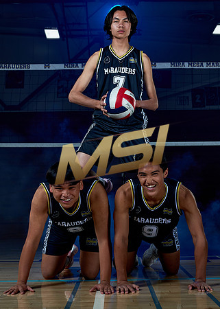 Mira Mesa High School Boys Varsity Volleyball Senior Media Day