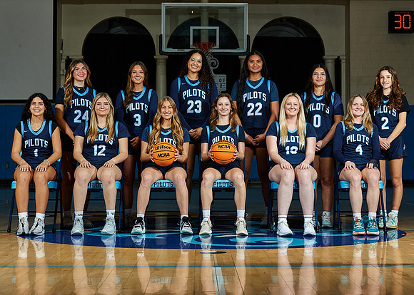 Academy of Our Lady of Peace Varsity Basketball Team Media Day
