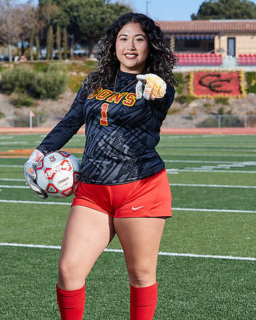 Cathedral Catholic Girls Varisty Soccer Team Media Day