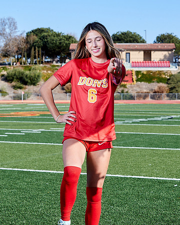 Cathedral Catholic Girls Varisty Soccer Team Media Day