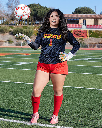 Cathedral Catholic Girls Varisty Soccer Team Media Day