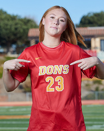 Cathedral Catholic Girls Varisty Soccer Team Media Day