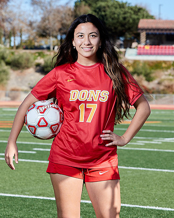 Cathedral Catholic Girls Varisty Soccer Team Media Day