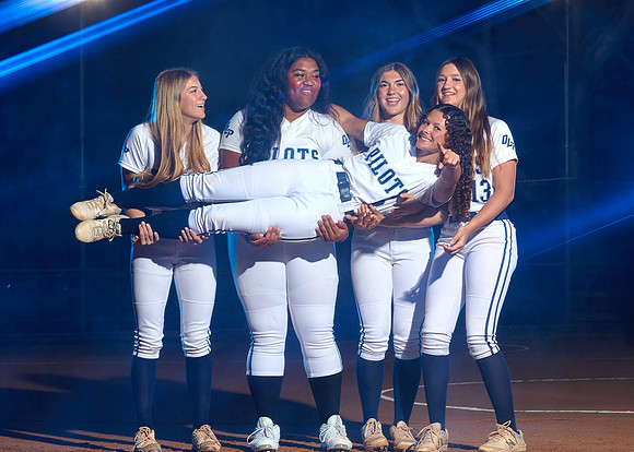 Academy of Our Lady of Peace Varsity Softball Team Media Day