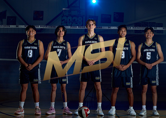 Mira Mesa High School Boys Varsity Volleyball Senior Media Day