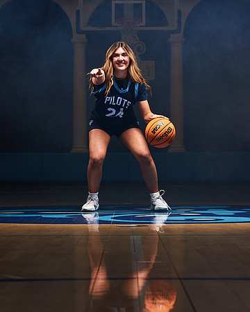 Academy of Our Lady of Peace Varsity Basketball Team Media Day