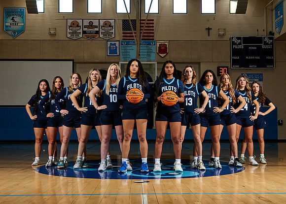Academy of Our Lady of Peace Varsity Basketball Team Media Day