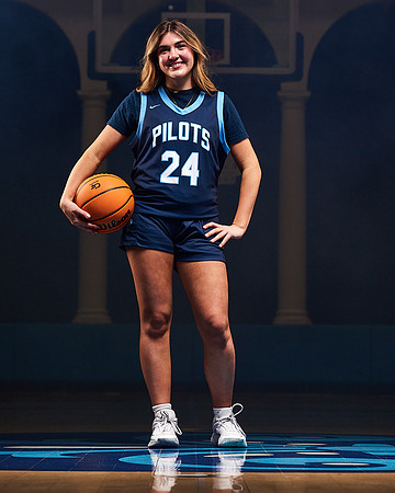 Academy of Our Lady of Peace Varsity Basketball Team Media Day