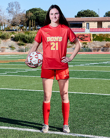 Cathedral Catholic Girls Varisty Soccer Team Media Day