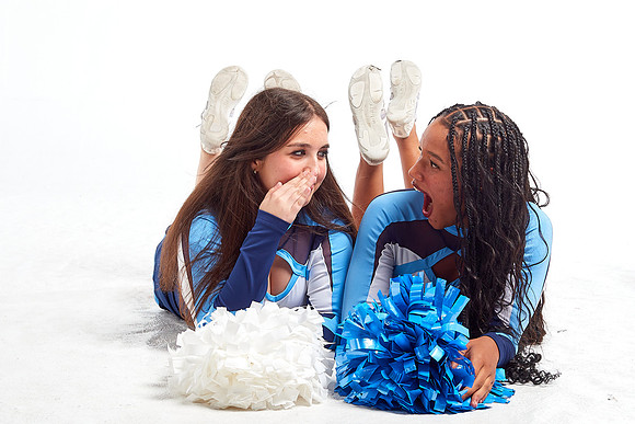 Academy of Our Lady of Peace Varsity Cheer Media Day