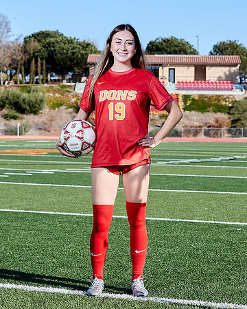 Cathedral Catholic Girls Varisty Soccer Team Media Day