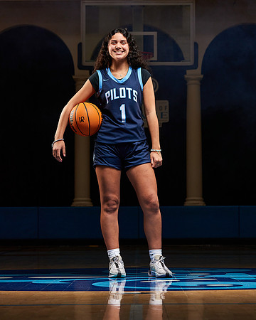 Academy of Our Lady of Peace Varsity Basketball Team Media Day