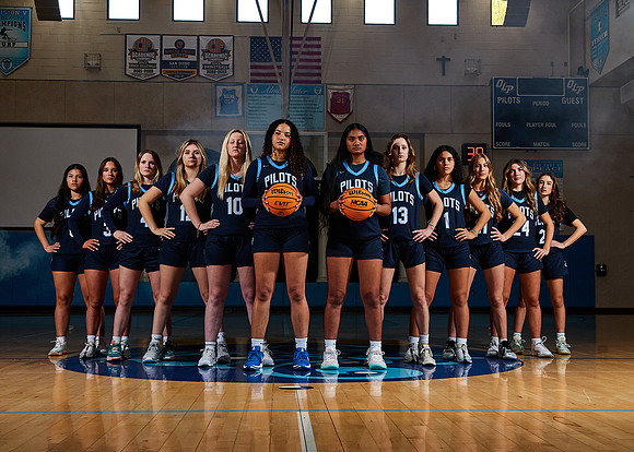 Academy of Our Lady of Peace Varsity Basketball Team Media Day