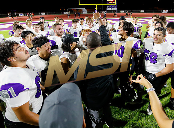The Arizona College Prep Knights defeat  the Gilbert Jack Rabbits 42 - 28