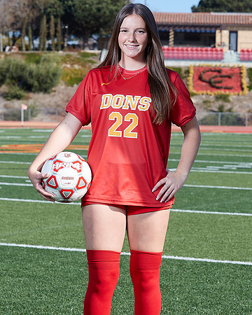 Cathedral Catholic Girls Varisty Soccer Team Media Day