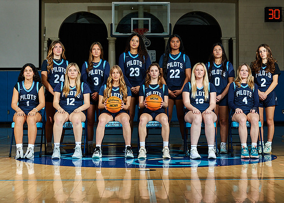 Academy of Our Lady of Peace Varsity Basketball Team Media Day