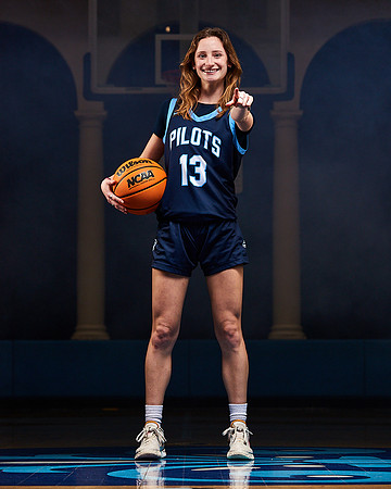 Academy of Our Lady of Peace Varsity Basketball Team Media Day