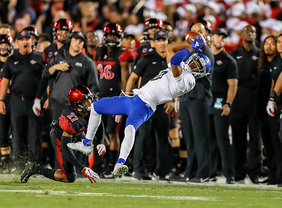NCAA Football 2018: San Jose State vs San Diego State OCT 20