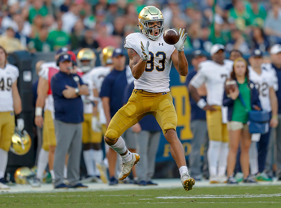 NCAA Football 2018: Notre Dame vs Navy OCT 27