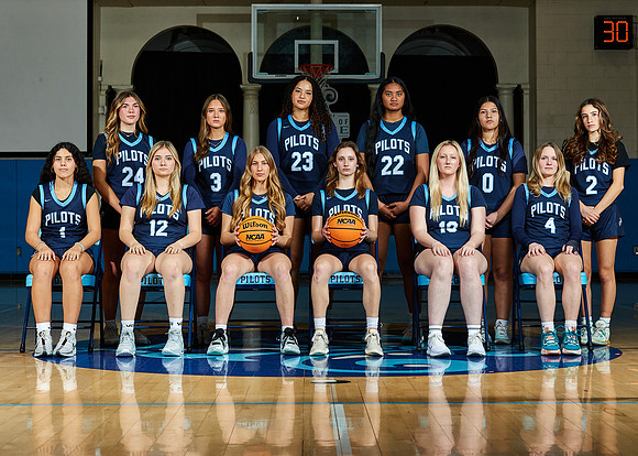 Academy of Our Lady of Peace Varsity Basketball Team Media Day