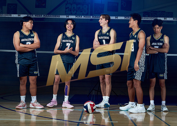 Mira Mesa High School Boys Varsity Volleyball Senior Media Day