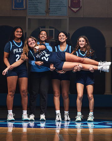 Academy of Our Lady of Peace Varsity Basketball Team Media Day