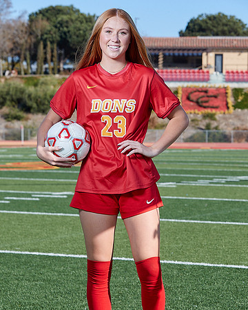 Cathedral Catholic Girls Varisty Soccer Team Media Day