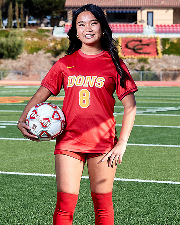 Cathedral Catholic Girls Varisty Soccer Team Media Day
