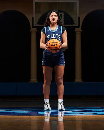 Academy of Our Lady of Peace Varsity Basketball Team Media Day