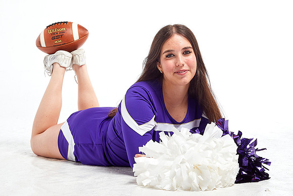 Academy of Our Lady of Peace Varsity Cheer Media Day