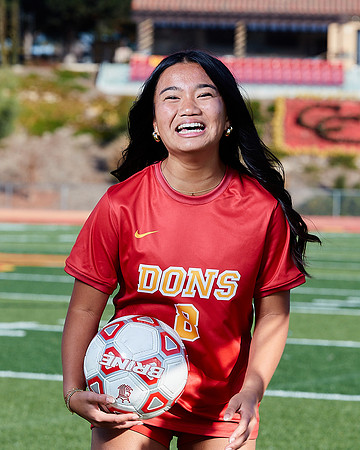 Cathedral Catholic Girls Varisty Soccer Team Media Day