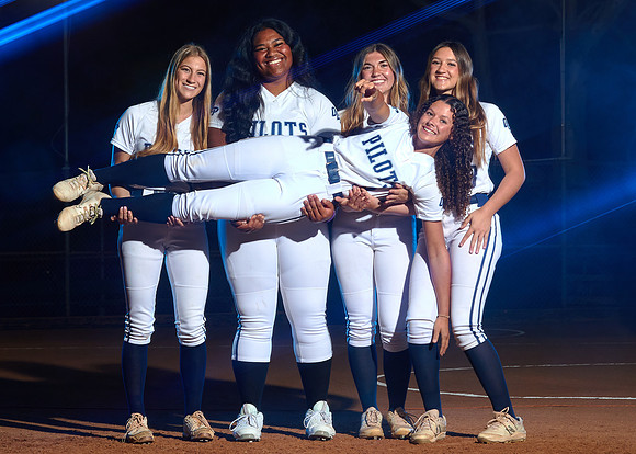 Academy of Our Lady of Peace Varsity Softball Team Media Day