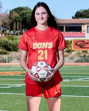 Cathedral Catholic Girls Varisty Soccer Team Media Day